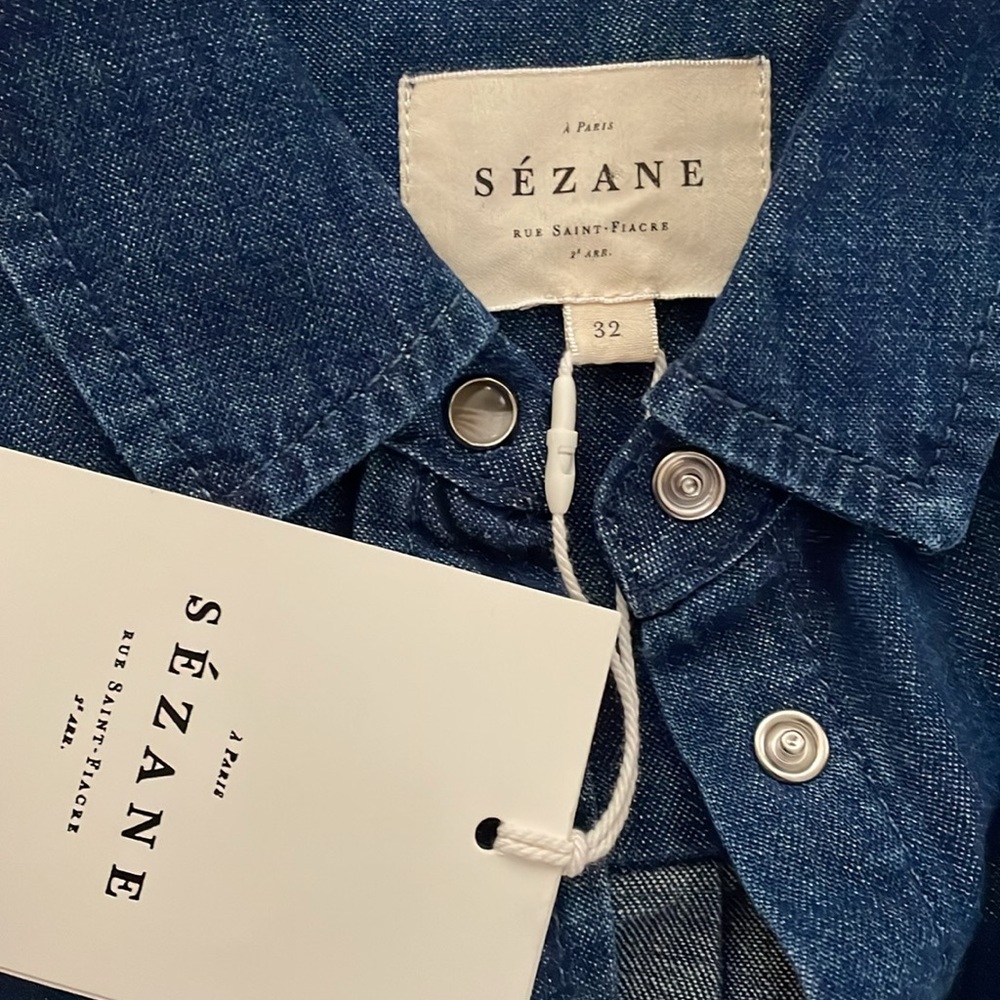 Sezane Denim Tomboy. - Picture 2 of 10